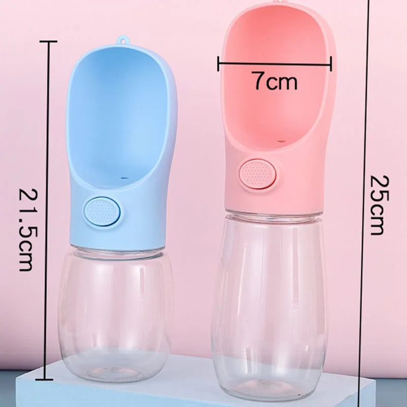 350/500ML Water Bottle for Dogs Portable Drinking Water Bottle for Small Large Pet Cat Outdoor Leakproof Walking Drinking Bowls
