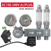 Aquarium CO2 regulator Solenoid valve Quick plug interface Bubble meter Fish tank control system CO2 pressure reducing valve