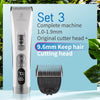 Fenice Clipper Dogs Professional LCD Screen Pet Cat Clippers Electrical Grooming Trimmer Rechargeable Haircut Machine Animals