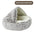Autumn and Winter soft plush pet bed and pet bed Winter warm and cold plush comforter nest Shell cat nest semi-enclosed cat nest - Play Paws Toys
