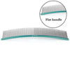 19cm Pet Curved Comb Stainless Combs Professional Pet Grooming Comb Dense Sparse Teeth Dog Cat Cleaning Brush Open Knot Combmb