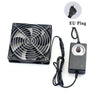 120mm 3000RPM Fan Cooling with Controller 12cm 12V 220V Btc Machine Chassis Workstation Cabinet Radiator Server Fan