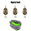 Complete Carp Fishing Feeder Kit - High-Speed Bait Launcher with Mold