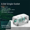 Ultra Silent Aquarium Air Pump Low Noise Silent Operation Automatic Mute Aerator Pump High Power Adjustable