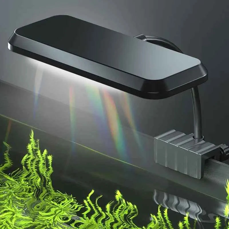220V Aquarium LED Light Full Spectrum Water Grass High Brightness Fish Tank Aquatic Plant Clip-on Lamp Energy-saving Lighting