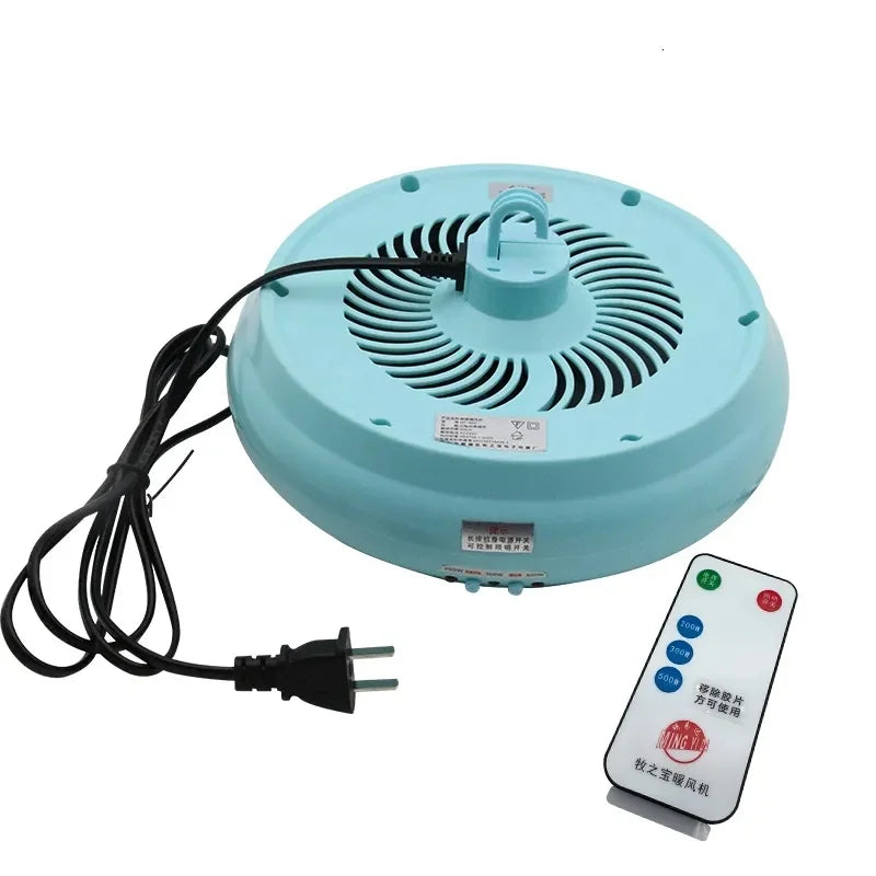 220V Pet Poultry Intelligent Heating Lamp Temperature Control Air Warming Remote Control Heater Warm Light Brooding Incubator