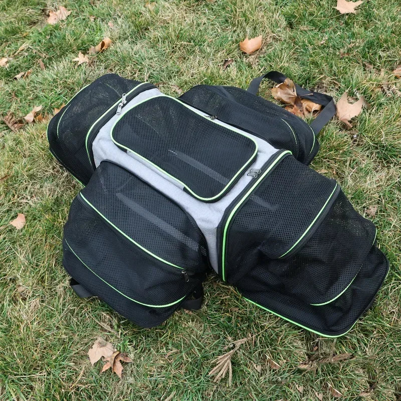 Portable Cat Backpack Carrier Foldable Expandable Pet Travel Bag Airline Approved Breathable Pet Carrier for Dog Pet Accessories - Play Paws Toys