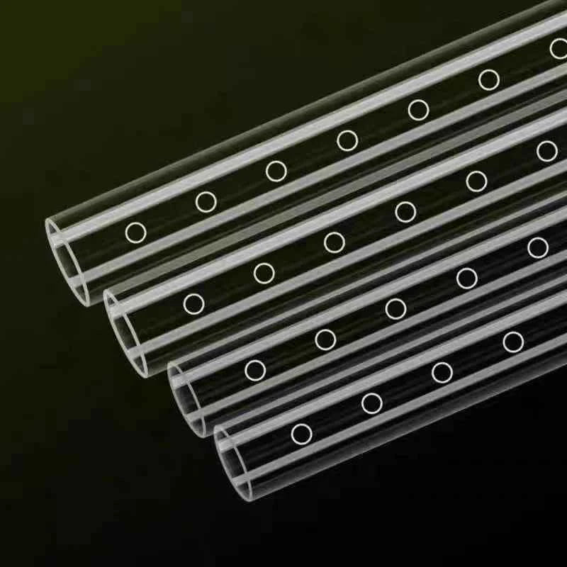 1Pcs High Transparent Aquarium Filter Rain Spray Bar Outflow Pipe Acrylic Rain Shower Outlet Tube  Fish Tank Filter Accessries