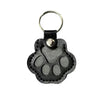 Pet Hair Memorial Keychain PU Leather Keepsake Locket for Cat Dog Fur Pet Hair Storage Pendant Handbag Hanging Accessories