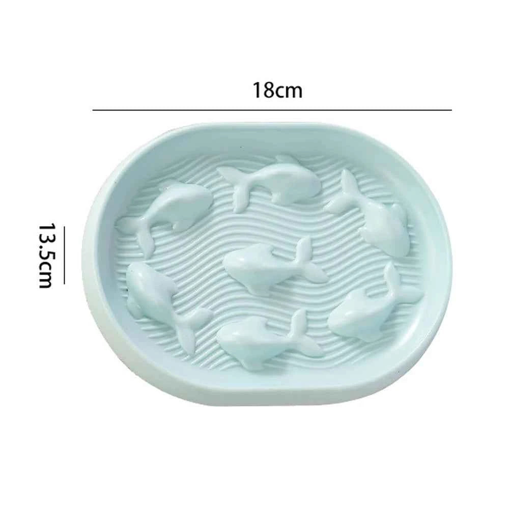 Dog Cat Bowl Anti Choking Slow Food Pet Bowl Bowl Pet Feeder Supplies