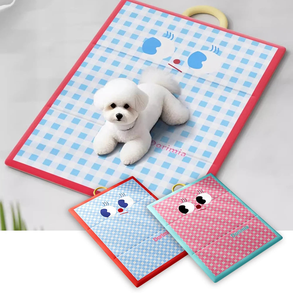 Upgraded  Dog & Cat Winter  Pet Sleep beds chic cat accessories  Anti-Slip Foldable  Multi-Function Outdoor/Indoor Dog cushion