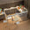 Pet dog enclosure Home House kennel Indoor small dog Teddy fence isolation door with toilet area dog cage