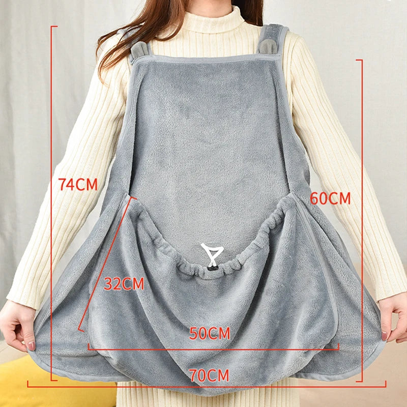 Petting Pet Travel Sleep Bag Cat Carrier Pouch Dog Puppy Bag Plush Outdoor Shoulder Bag Comfort Transport Bag for Cats Apron - Play Paws Toys