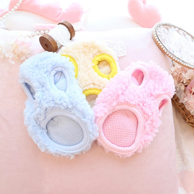 Newborn Cat Kitten Velvet Clothing Winter Warm Little Pet Sweater for Small Animals Bunny Pullovers Clothes Teacup Poodle XXXS - Play Paws Toys