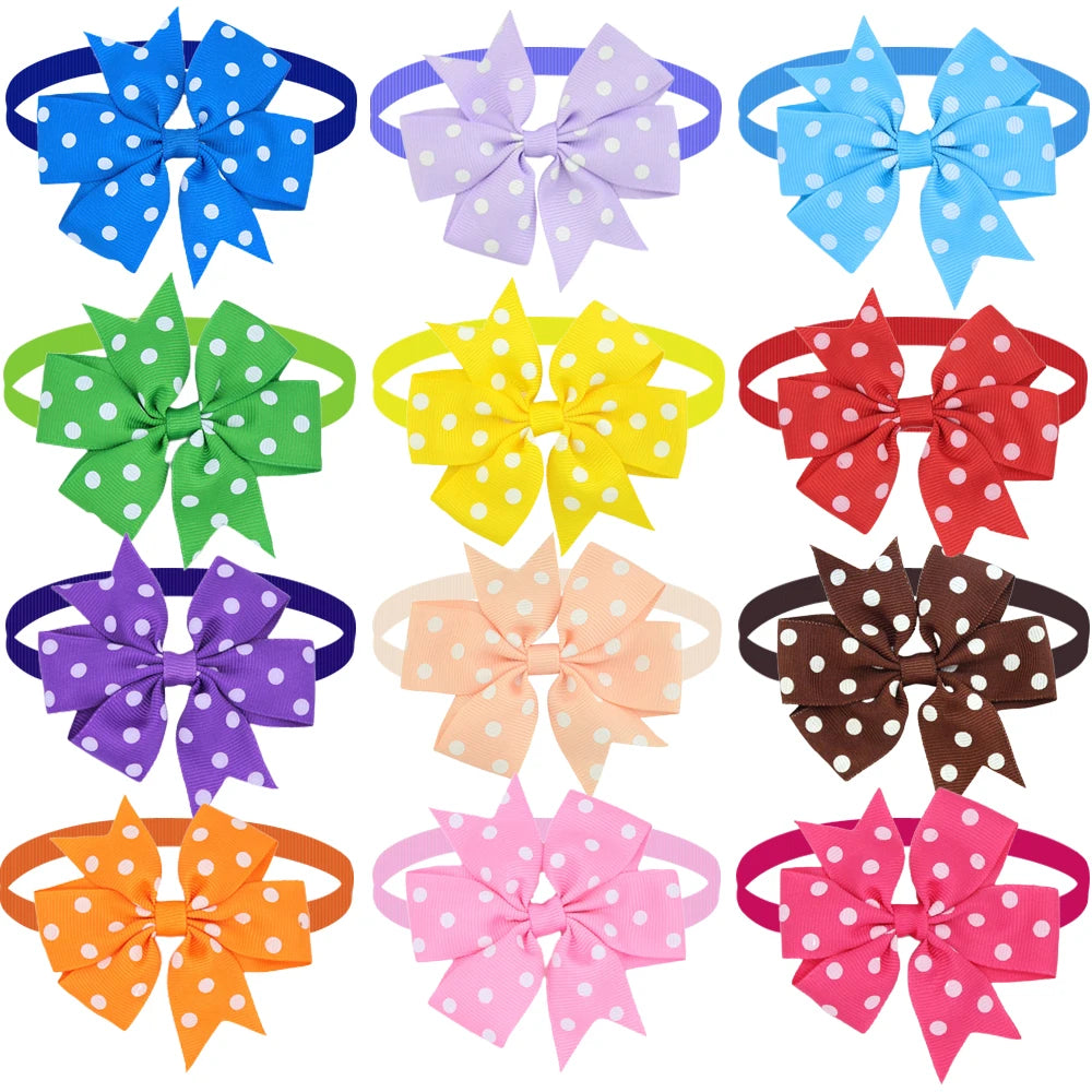 50/100pcs Pet Dog Bow Ties Dog Pet Accessories Cute Pet Dog Bowties Neckties Dog Grooming Products Pet Shop Dog Supplies