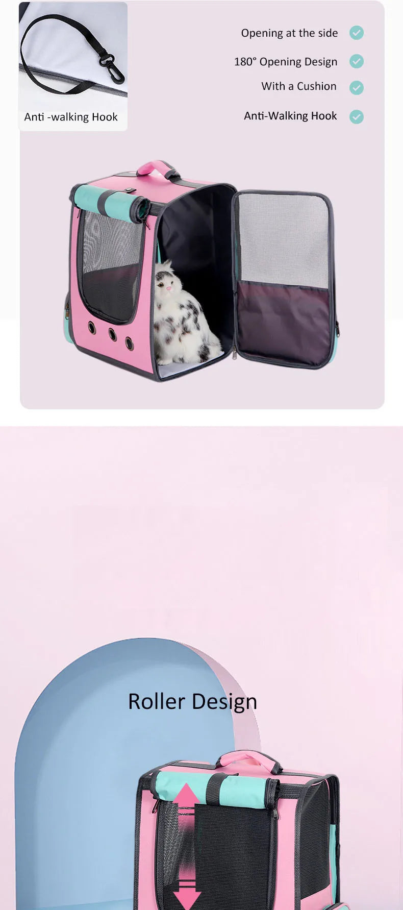 Breathable Pet Carrier Backpack for Cat and Dog, Astronaut Space Capsule, Window Transport Carrying Bag, High Quality - Play Paws Toys