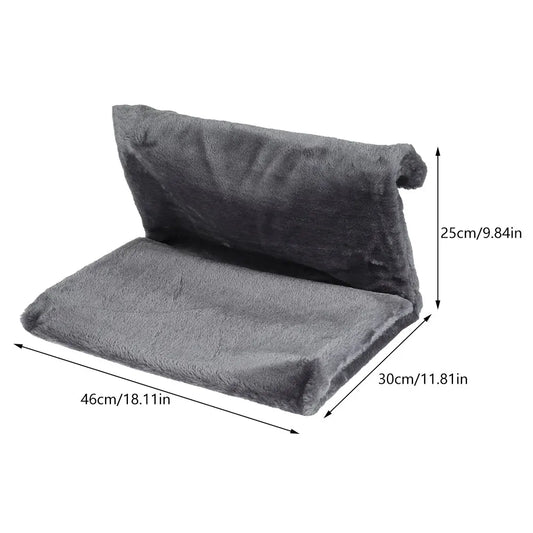 Cat Radiator Bed Hanging Cat Cradle Hammock Small Pet Animal Hanging  Bed with Metal Frame Luxury Warm Fleece Basket for Cats - Play Paws Toys