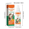 100ml Cat Anti scratch Spray Orange Fragrance Sofa Curtain Protectors Restricted Area Stop Cats Dogs Scratching Pet Training Aid