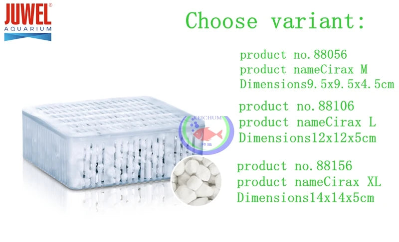Juwel original filter stone ceramic particle filter material is suitable for juwel3. 0 6.0 8.0 use of filter cartridge