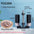 Black Aquarium Filter With Pump For Fish Tank Air Pump Skimmer Biochemical Sponge Filter Aquarium Bio Filters Filtro Aquario