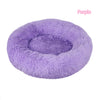 Super Soft Pet Cat Bed Plush Full Size Washable Calm Bed Donut Bed Comfortable Sleeping Artifact Suitable For Winter - Play Paws Toys