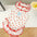 Princess Dog Dress Red Heart Floral Ruffle Skirt Sleeveless Pet Clothes Cute Puppy Cat Apparel For Summer Walking Party