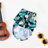 Small and Medium-sized Dog Beach Pineapple Shirt Hawaiian Pet Dog Cat Golden Retriever Spring and Summer Season Clothing
