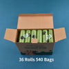 Pet Biodegradable Trash Bag 36-42 Rolls Dog Poop Bags Bulk  cented Poo Bag Degradable Cat Waste Bags Dog Poop Dispenser