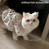 Fashion Dot Pet Dog Dress Sleeveless Summer Clothes Cat Princess Dresses Slim Style Pet Clothes Chihuahua Bichon French Bulldog