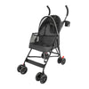 Pet Stroller for Small Dogs Cats, Lightweight Foldable Puppy Stroller with 360° Wheels, Safety Leash, 22lbs Capacity