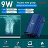Silent Aquarium Oxygen Air Pump with Check Valve Fish Tank compactor Oxygenator Aquarium Air Compressor Aerator 220v 3w-14w