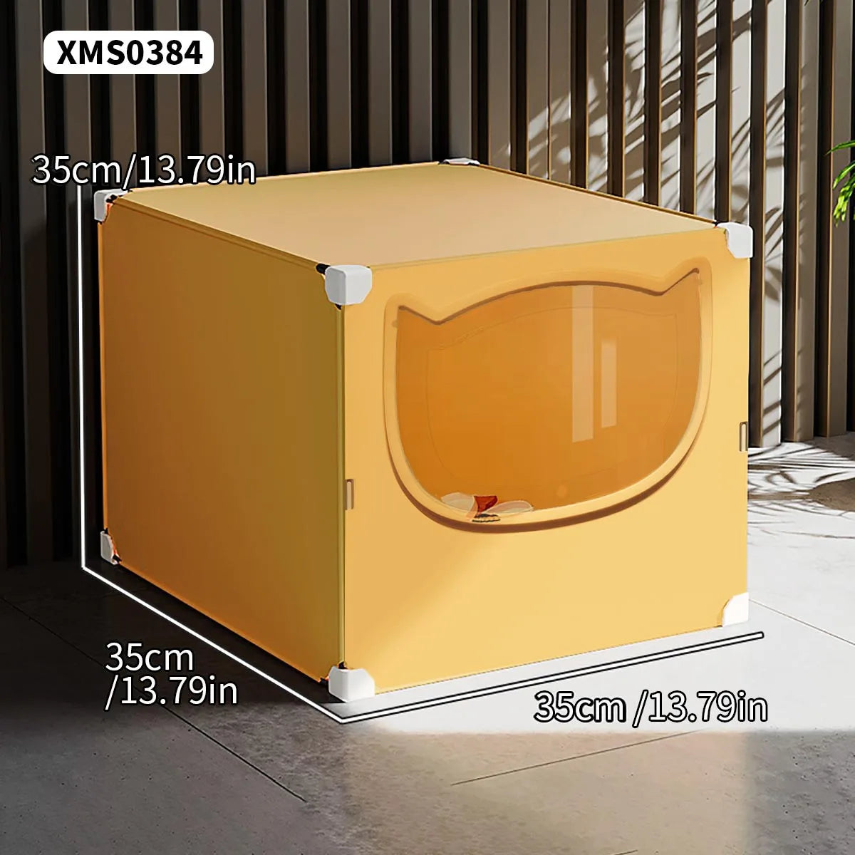 Cat House, Cat Cage, Universal Cat Nest, Cat Toilet All-In-One, Indoor and Outdoor, Suitable for Cats and Dogs, Space-Saving Pet Cage - Play Paws Toys