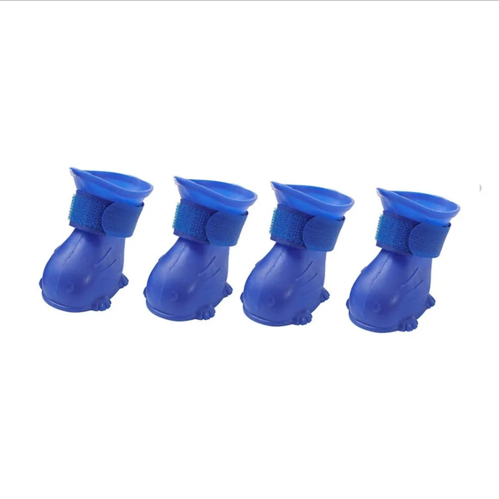 Brand New Pet Rainshoe Waterproof Anti-slip Rubber Boots For Small Medium Large Dogs Cats Outdoor Shoe Dog Boots Pet Accessories