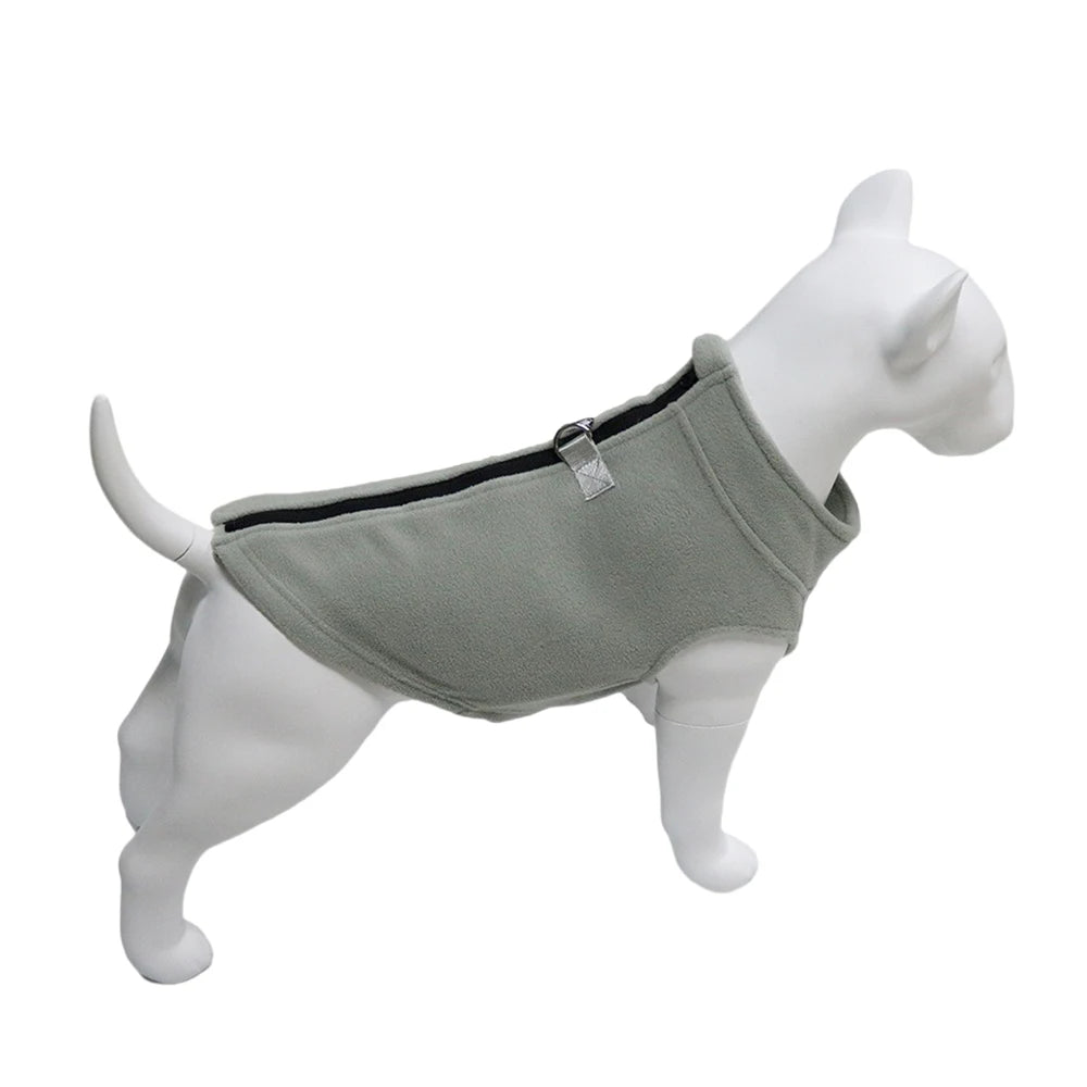 Winter Dog Clothes Soft Fleece Chihuahua Jacket French Bulldog Coat for Small Medium Dog Cat Warm Vest Puppy Pug Pet Apparel