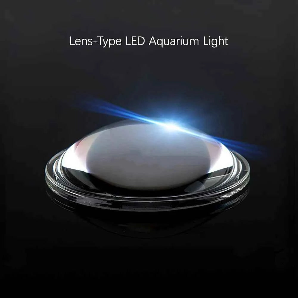 New Aquarium LED Water Grass Lamp WRGB Full Spectrum Explosive Algae Downlight for Native Stream Fish Tank 8500K 25/35/65W