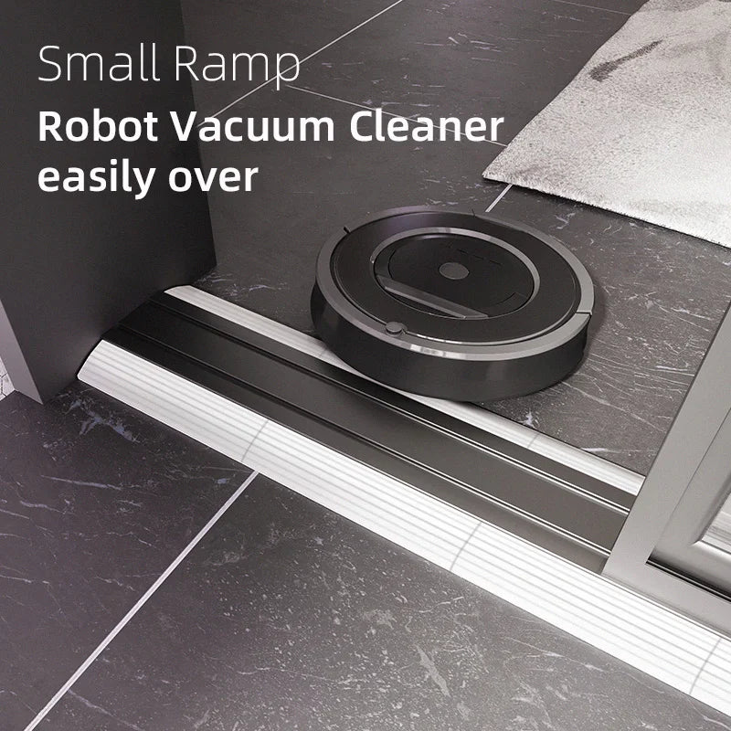 Anti-Slip Threshold Door Step Ramp Kit for inteligent Robot Vacuum Cleaner Lightweight TPE Ramp for Wheelchairs
