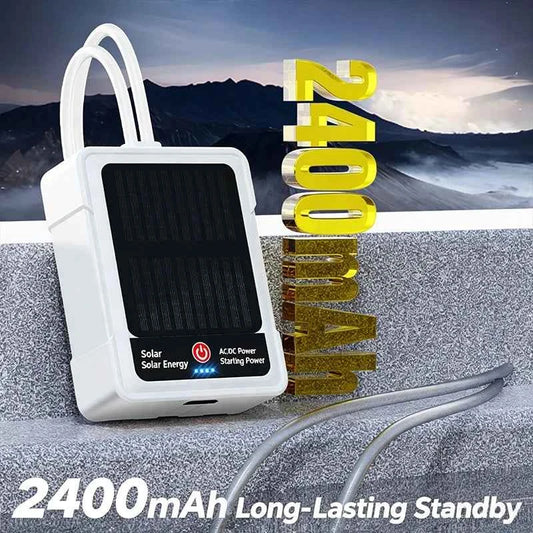 Portable Ultra-Silent Power Bank Fish Tank Oxygen Pump for Outdoor Fishing with Automatic Restart on Power Outage