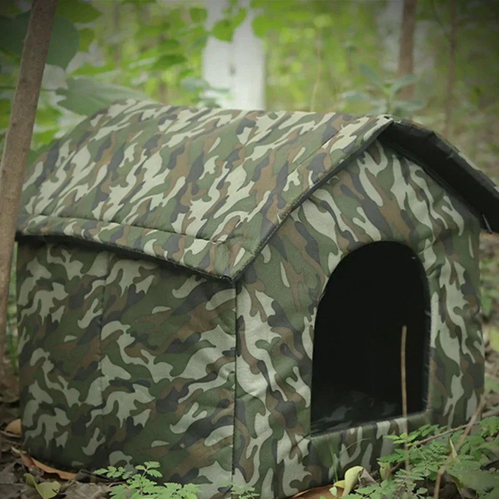 Stray cat dog rescue waterproof and warm outdoor tent cat kennel kennel for small and medium-sized pets indoor and outdoor use