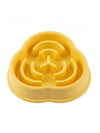 1pc Dog Slow Food Bowl Plastic Anti-Choking Slow Eating Cloud Shape Large Dogs Prevent Vomiting And Protect Intestines