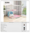 Cat Cage for Home Use, Indoor Pet Cat Large Space, Luxurious Small Cat House, Three-Story Multi-Cat Portable Assembly Empty Cage - Play Paws Toys