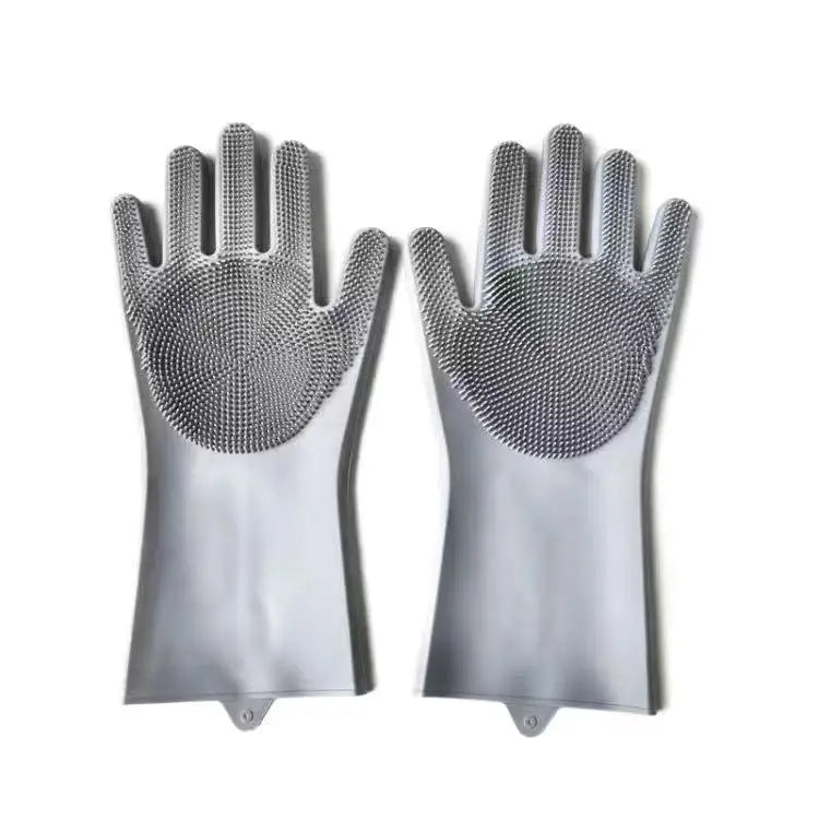New magic Silicone Body Pet Bathing Gloves for Animal Perfect Bathe Shampoo Dog &Cat Brush Gloves
