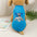 1PC  Bruto print pet sleeveless T-shirt, soft and breathable round neck pet vest