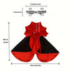 Spooky Halloween Vampire Couture for Cats: 2-Piece Pet Cape & Collar Set - Perfect for Small, Medium, and Large Furry Friends -