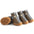 Dog Shoes Non-Slip Soles Thick Plush Protection Paw Pet Shoes Warm For Dog Non-Slip Dog Shoes Breathable Climbing Pets Booties