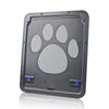 Plastic Pet Lockable Screen Door Magnetic Flap Automatic Lock Dog Flap Door Weatherproof Ventilation Self-Closing Pet Door - Play Paws Toys