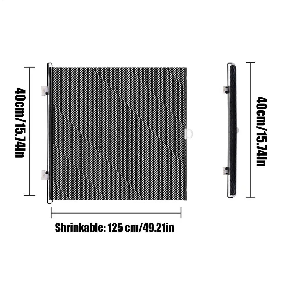 Puppy Safety Fence Retractable Pet Gate Cat and Dog Safety Isolation Nets Pet Supplies For Doorway Stairs Balcony