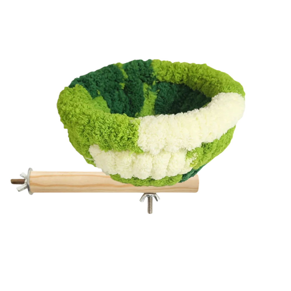 New Warm Winter Bird Nest Colorful Hanging Parrot Hideaway Bird Cage Accessories Small Pet House for Hummingbird