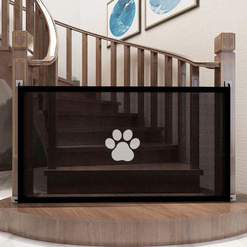 Pet Barrier Fences Portable Folding Breathable Mesh Cat and Dog Safety Fences Pet Supplies to Ensure Pet Safety - Play Paws Toys