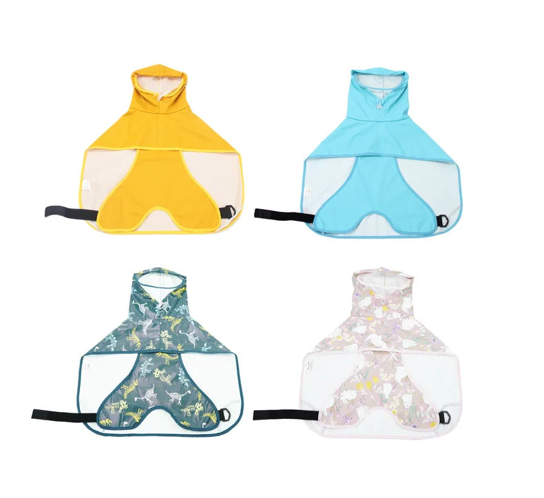 Teddy Cgi Golden Dog Clothes Egg Olk Man PU Waterproof Jacket Dog Raincoat Pet Supplies Waterproof Outdoor