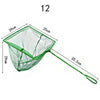 Portable Fish Net Long Handle Square Aquarium Accessories Fishbowl Landing Net Fishing Net Outdoors Crab Traps Fishing Tools